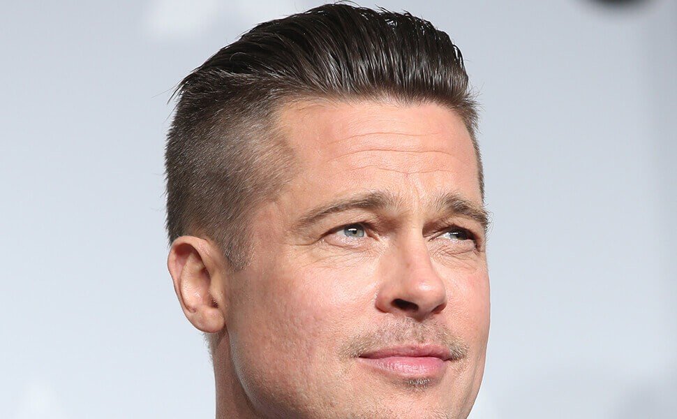 brad pitt undercut hairstyle 4