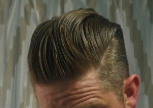 Slicked Back Undercut Hairstyle For Men